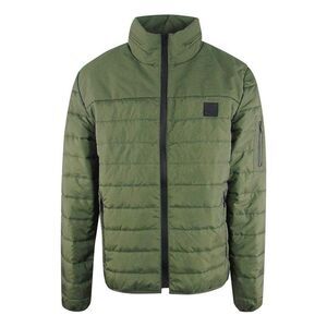 Ice Iceberg Mens Plain Padded Jacket / Green